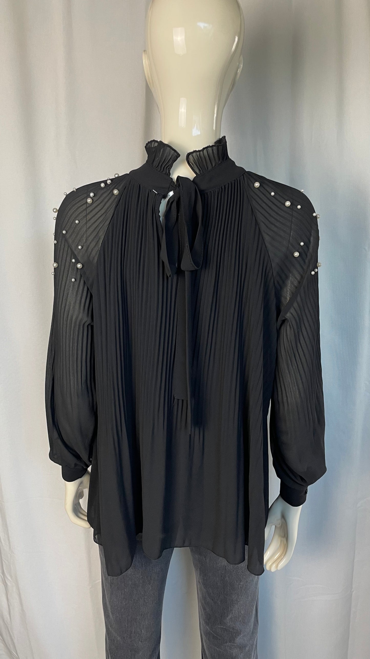 Blouse plissée, Boutique Parisienne, taille 38/40