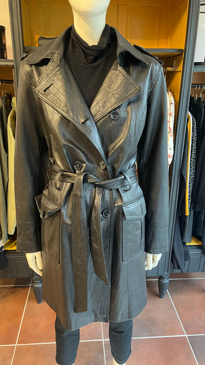 Trench en Cuir - Vintage - L/40