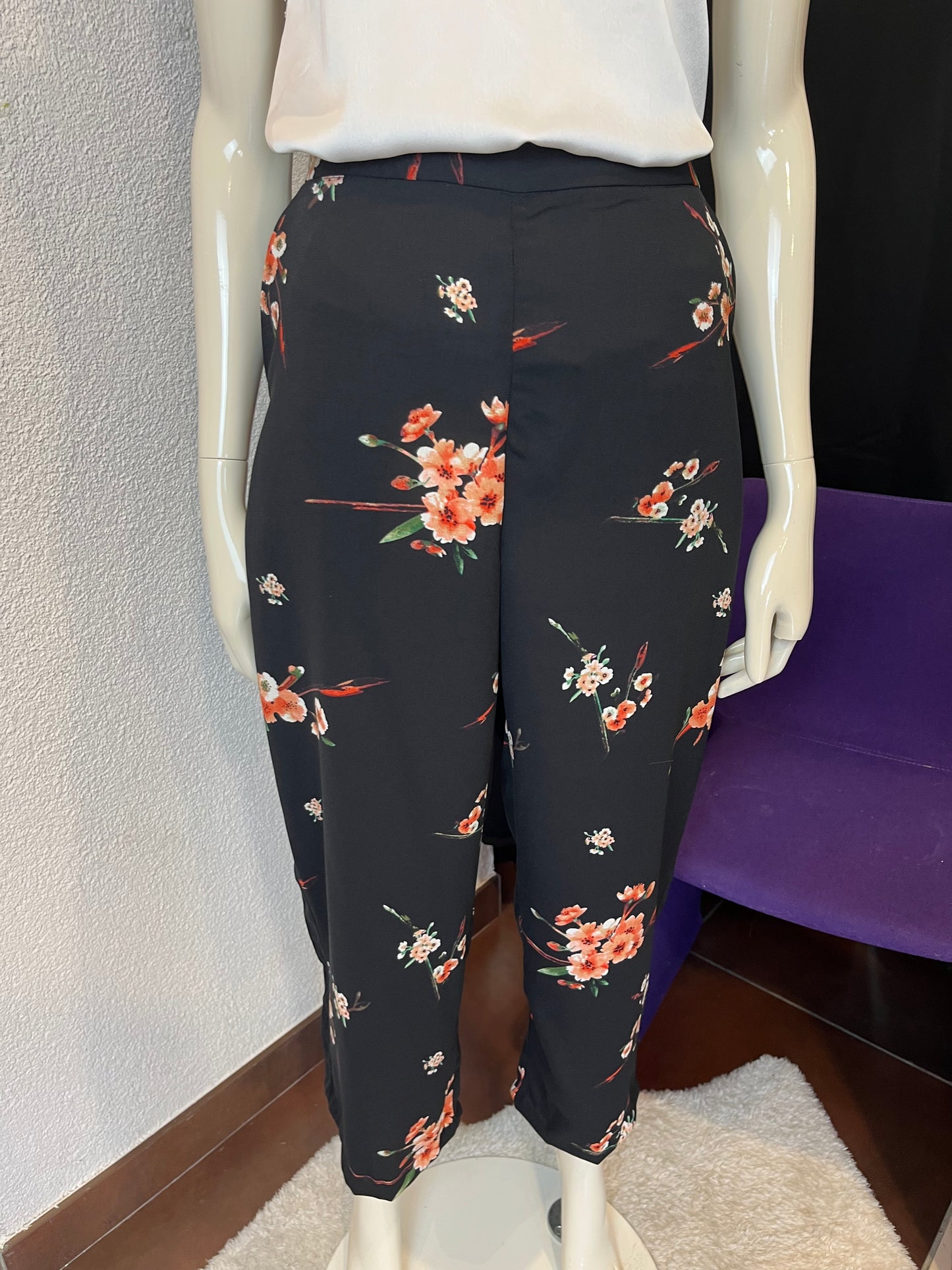Pantalon imprimé 7ème - Only - L/40