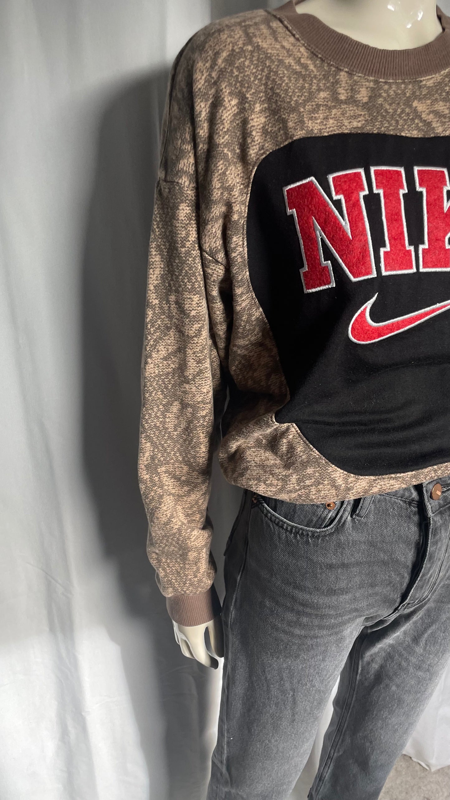 Sweat Upcyclé, Nike, taille L