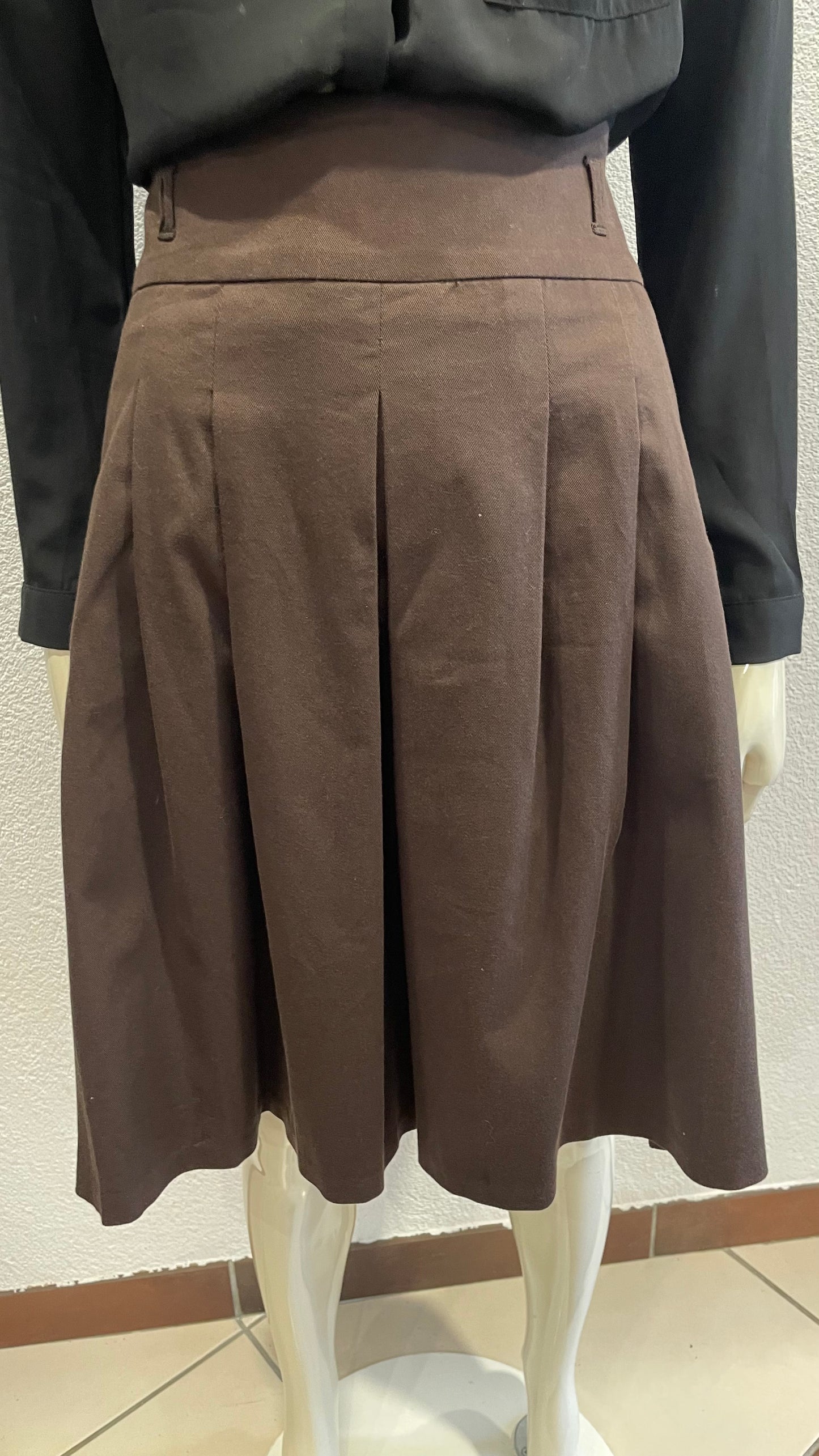 Jupe midi plissée - Camaïeu - 42-XL