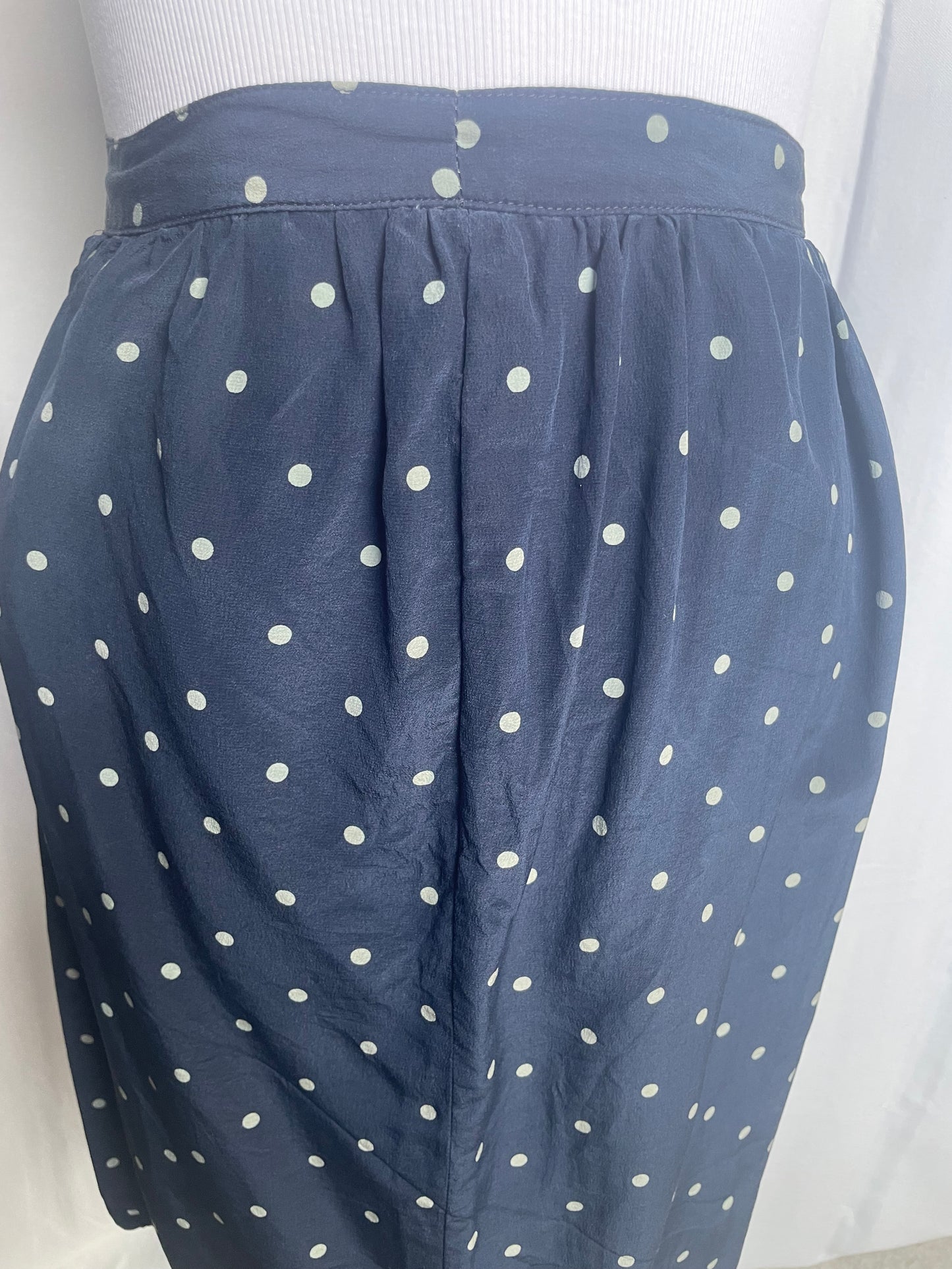 Mini-jupe à pois, Vintage, taille XXS