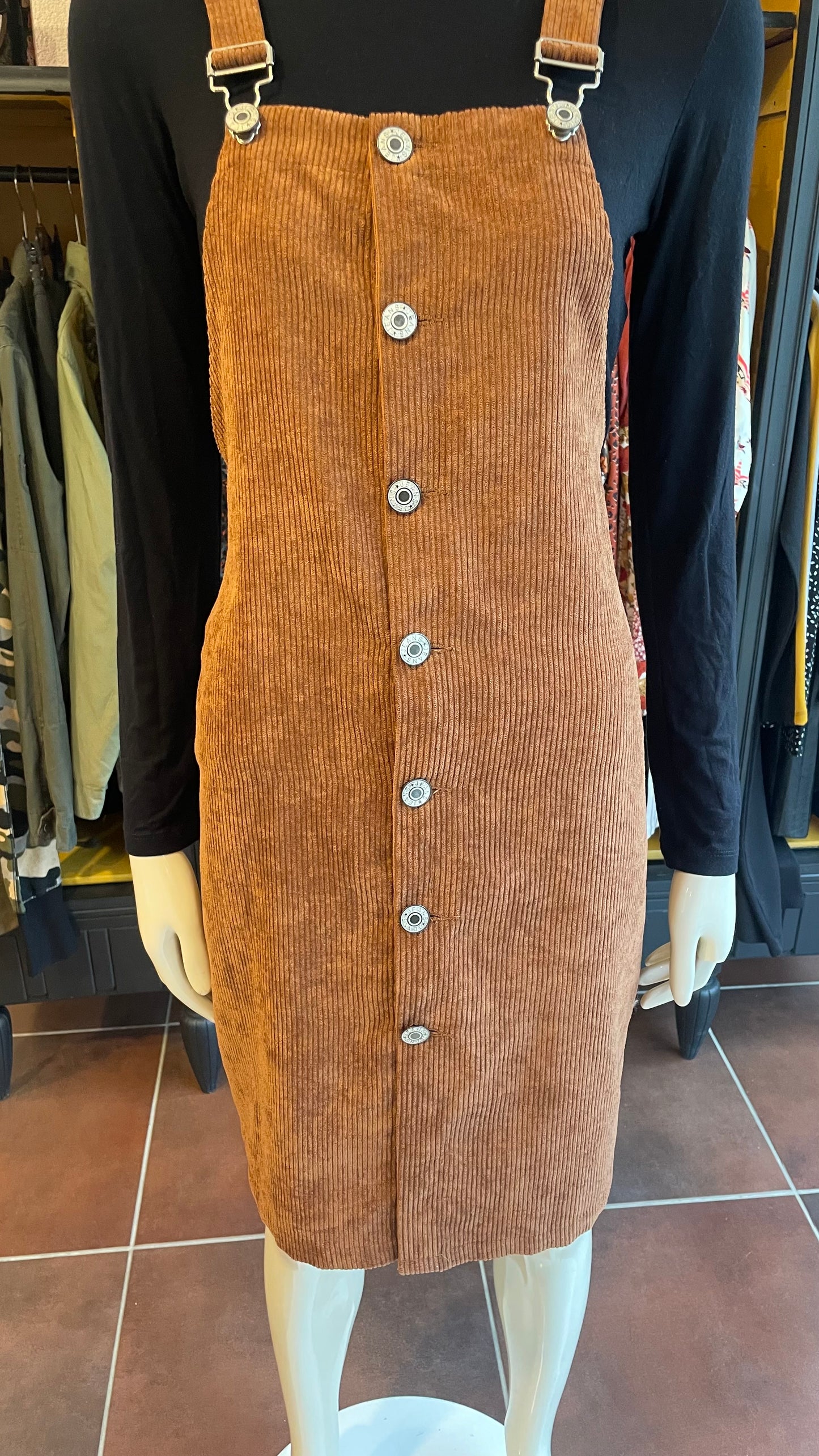 Robe en velours - Shein - S/M