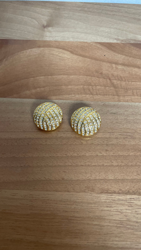 Boucles d’oreilles à clip Vintage - 80s