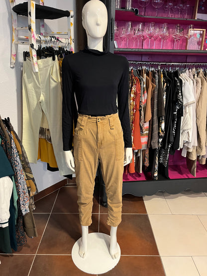 Pantalon paper bag - Camaïeu - 38/M