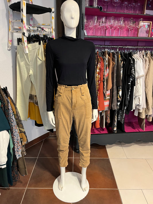 Pantalon paper bag - Camaïeu - 38/M