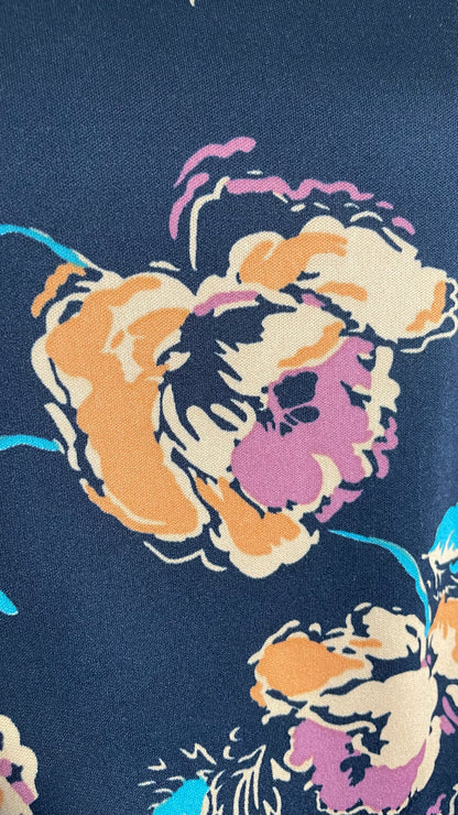 Top à fleurs, Vintage, taille M
