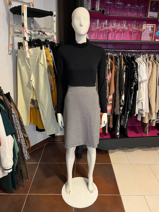 Jupe pieds de poule - 44/XXL