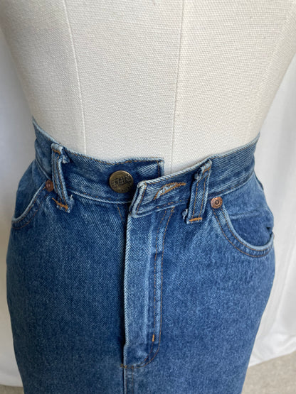 Jupe en jeans 90’s, Rifle Vintage, taille 32