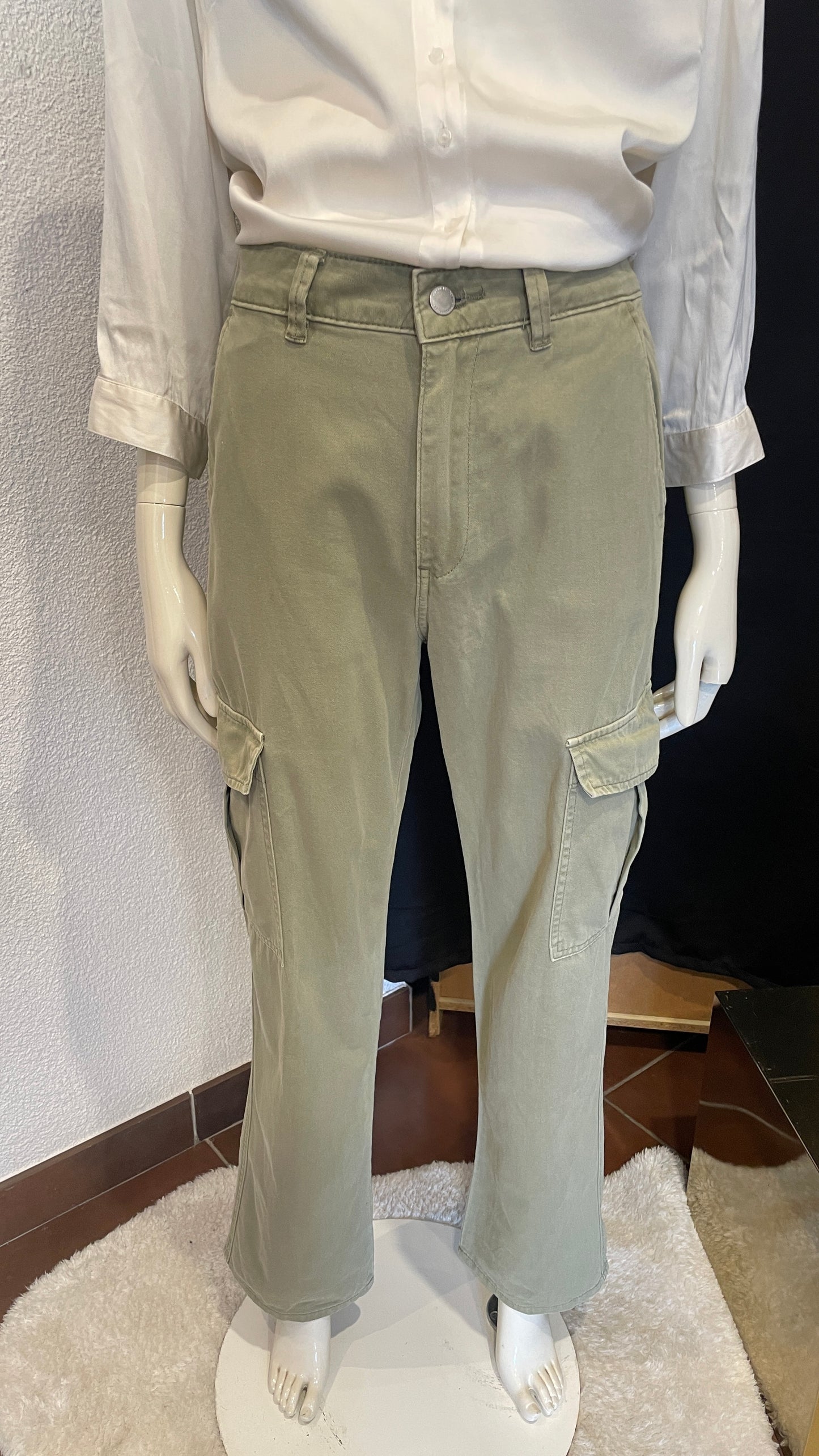 Pantalon cargo - Pull&Bear - S/36