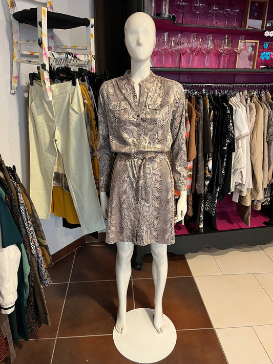 Robe imprimer piton - Ciminy - S/36