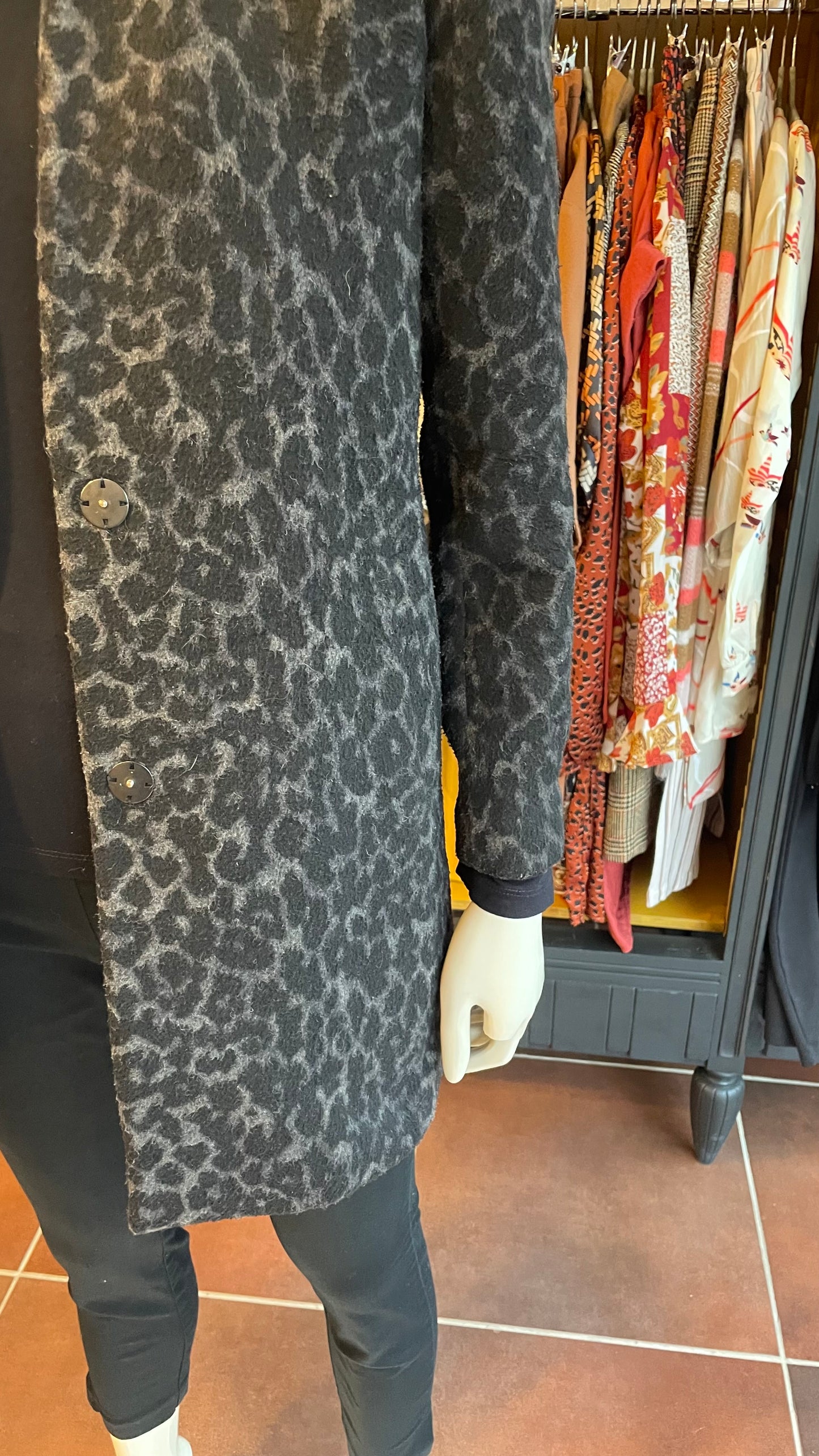 Manteau léopard - Camaïeu - S/36