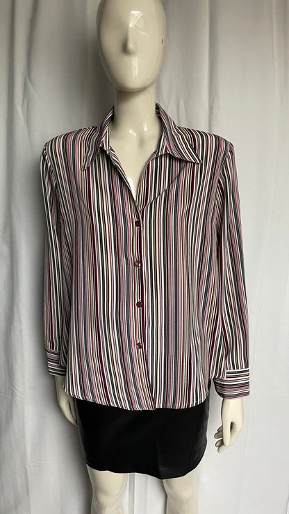 Chemise à rayures, Vintage, taille 42