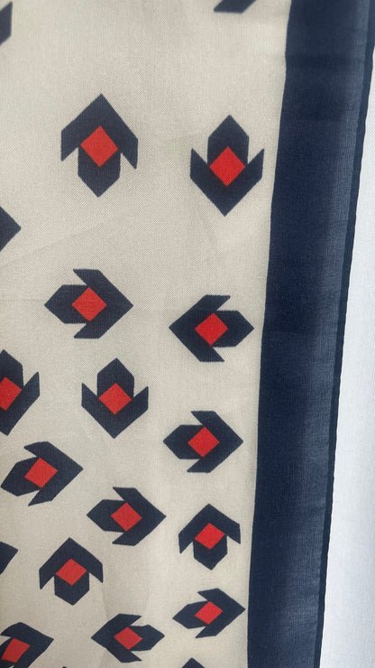 Foulard rectangulaire, Yves Rocher Vintage