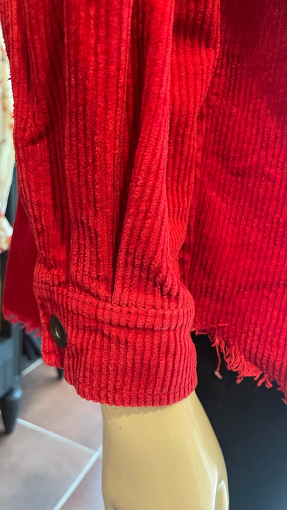 Surchemise en velours - Zara - XS/S