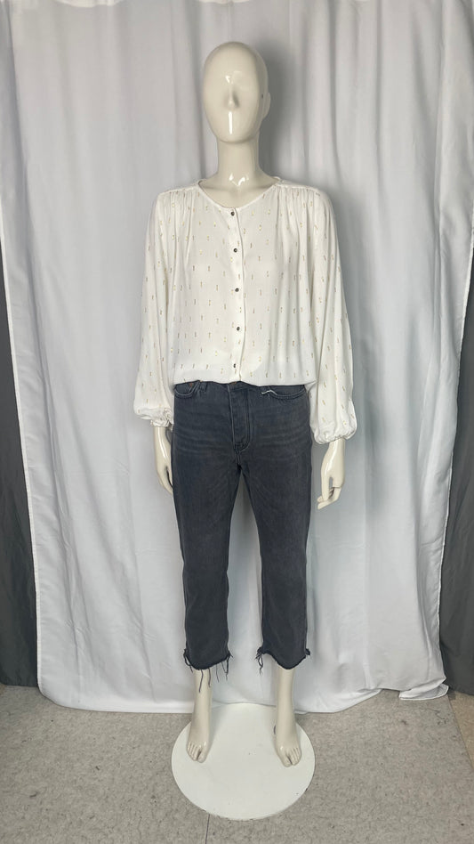 Blouse boutonnée, Zara, taille M