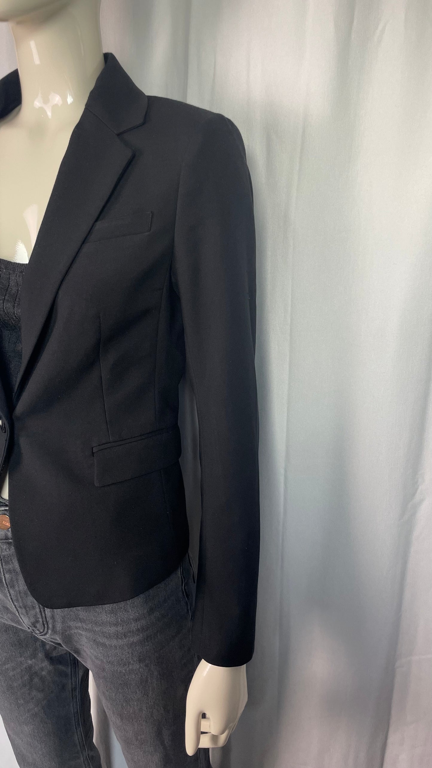 Blazer noir cintré, H&M, taille 36