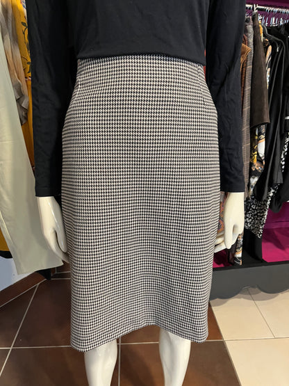 Jupe pieds de poule - 44/XXL