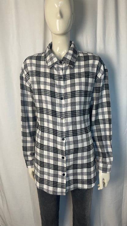 Chemise à carreaux, SHEIN, taille M