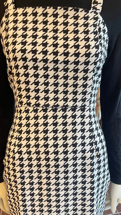 Robe pieds de poules - Shein - S/M