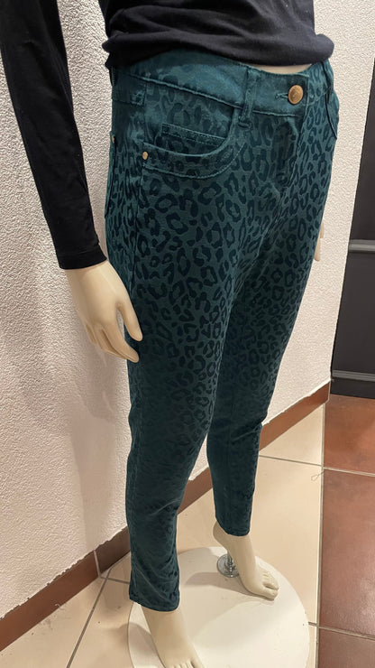 Pantalon slim léopard - Mosquitos - 36/S