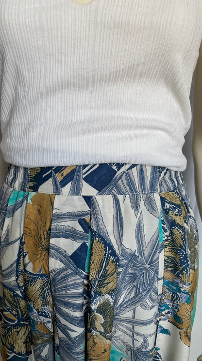 Jupe midi imprimée Vintage - 38/M