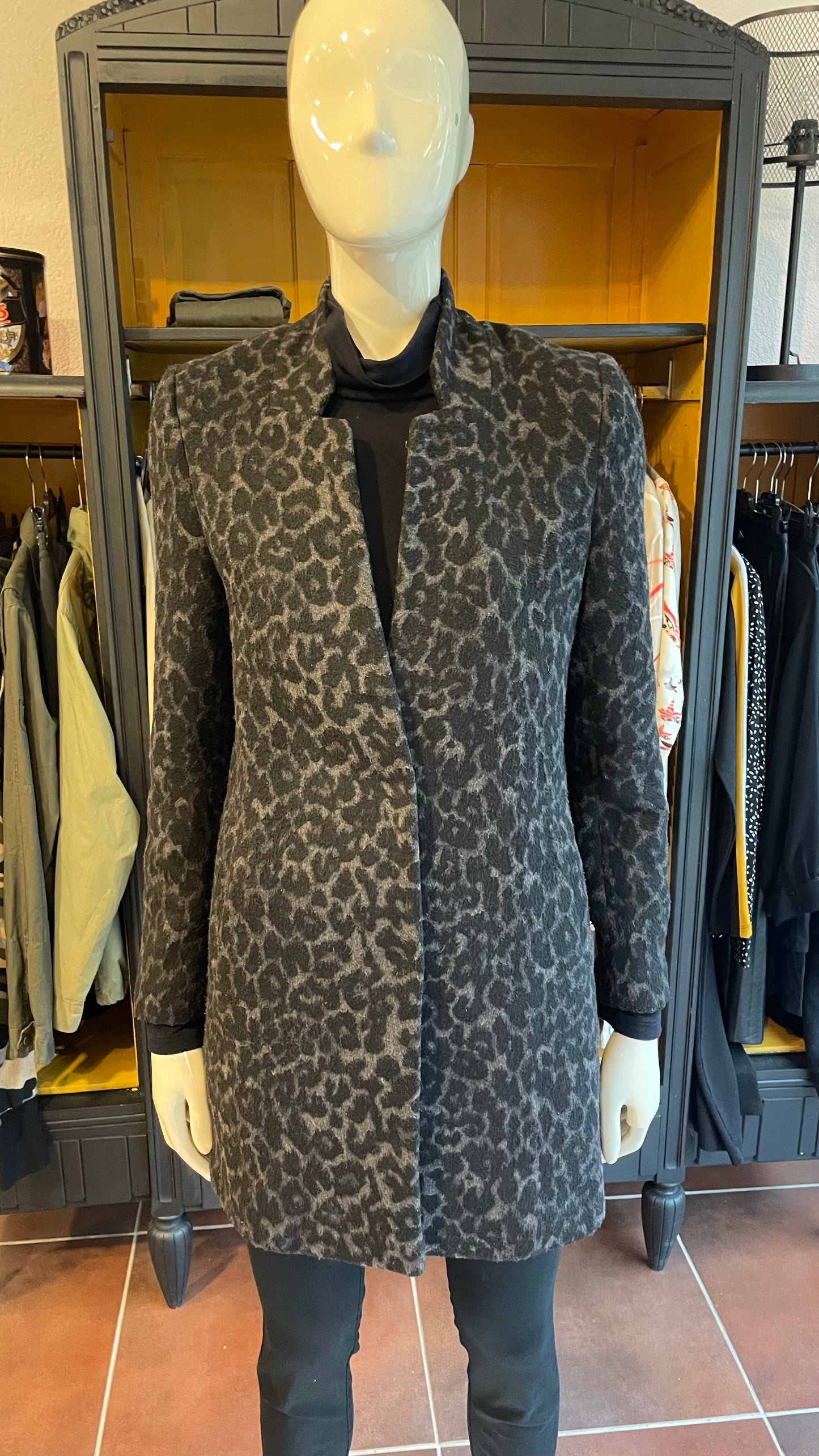 Manteau léopard - Camaïeu - S/36