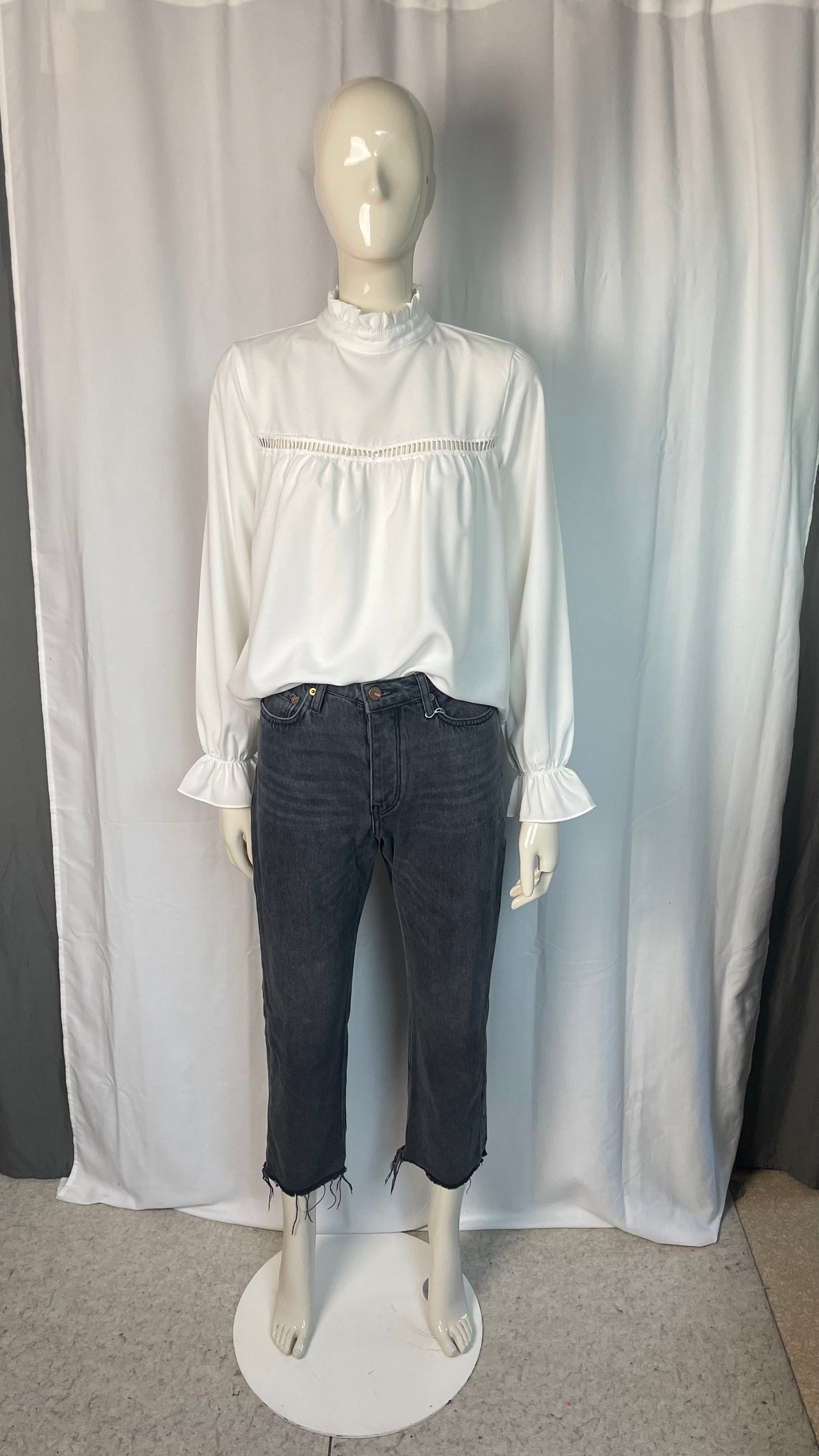 Blouse à col montant, Aesthetic, taille 40