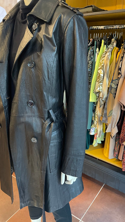Trench en Cuir - Vintage - L/40