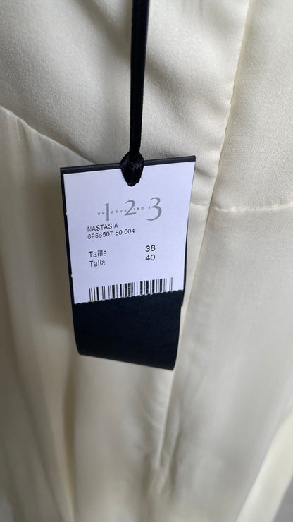Robe en soie avec perles brodées 123 - M/38