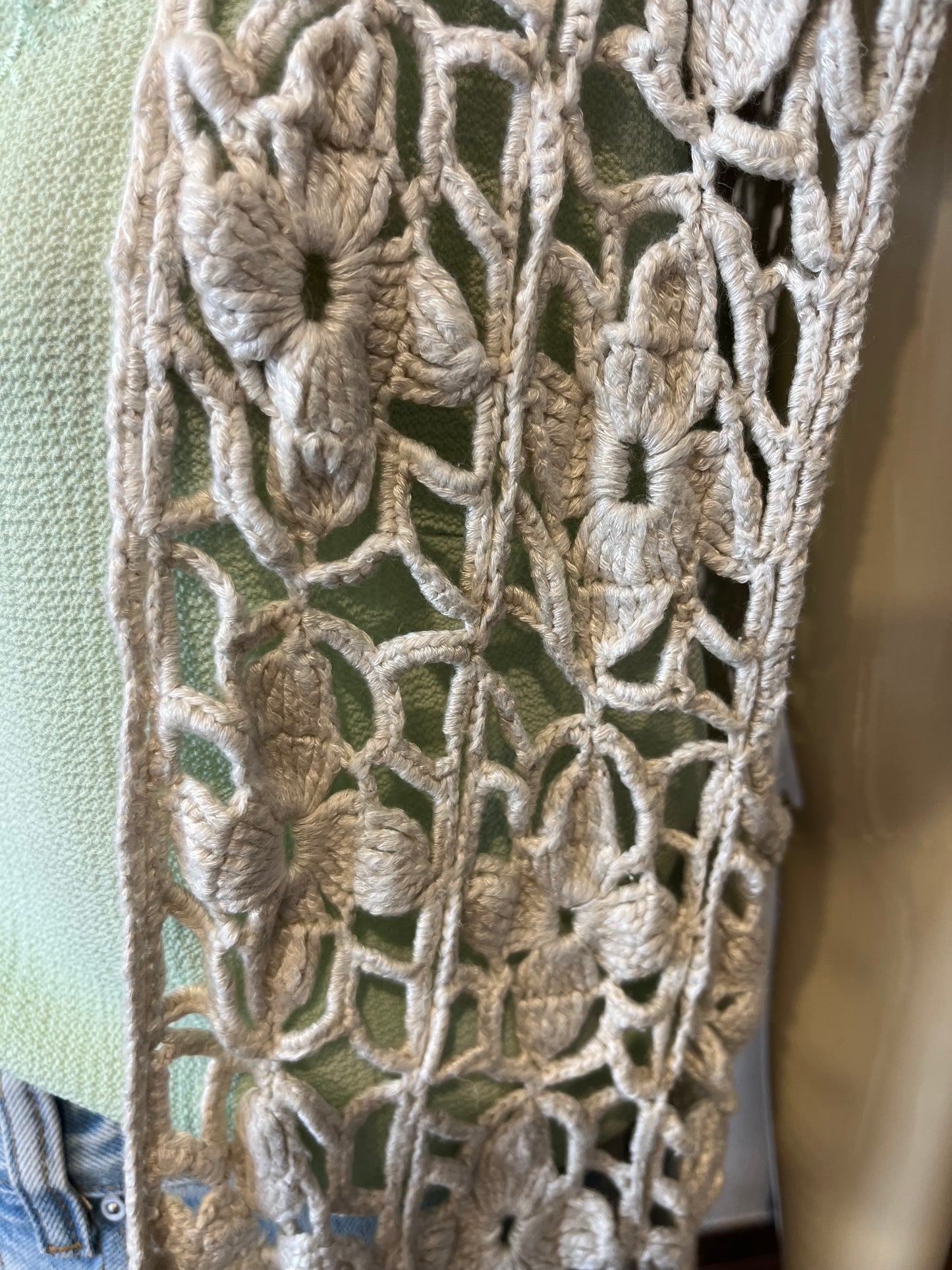 Gilet en crochet - Vintage - TU