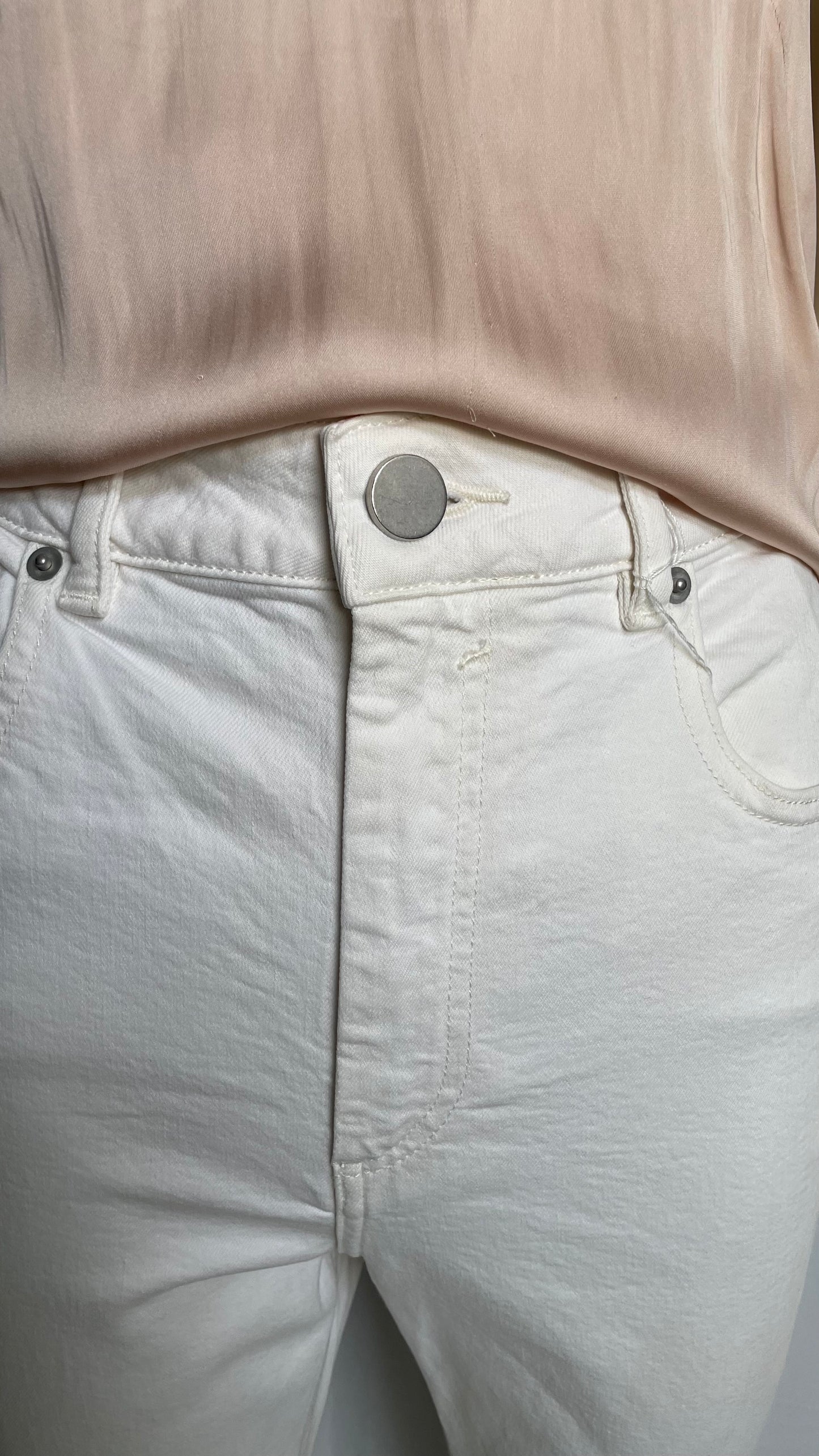 Jeans Mom blanc Asos - 36/S