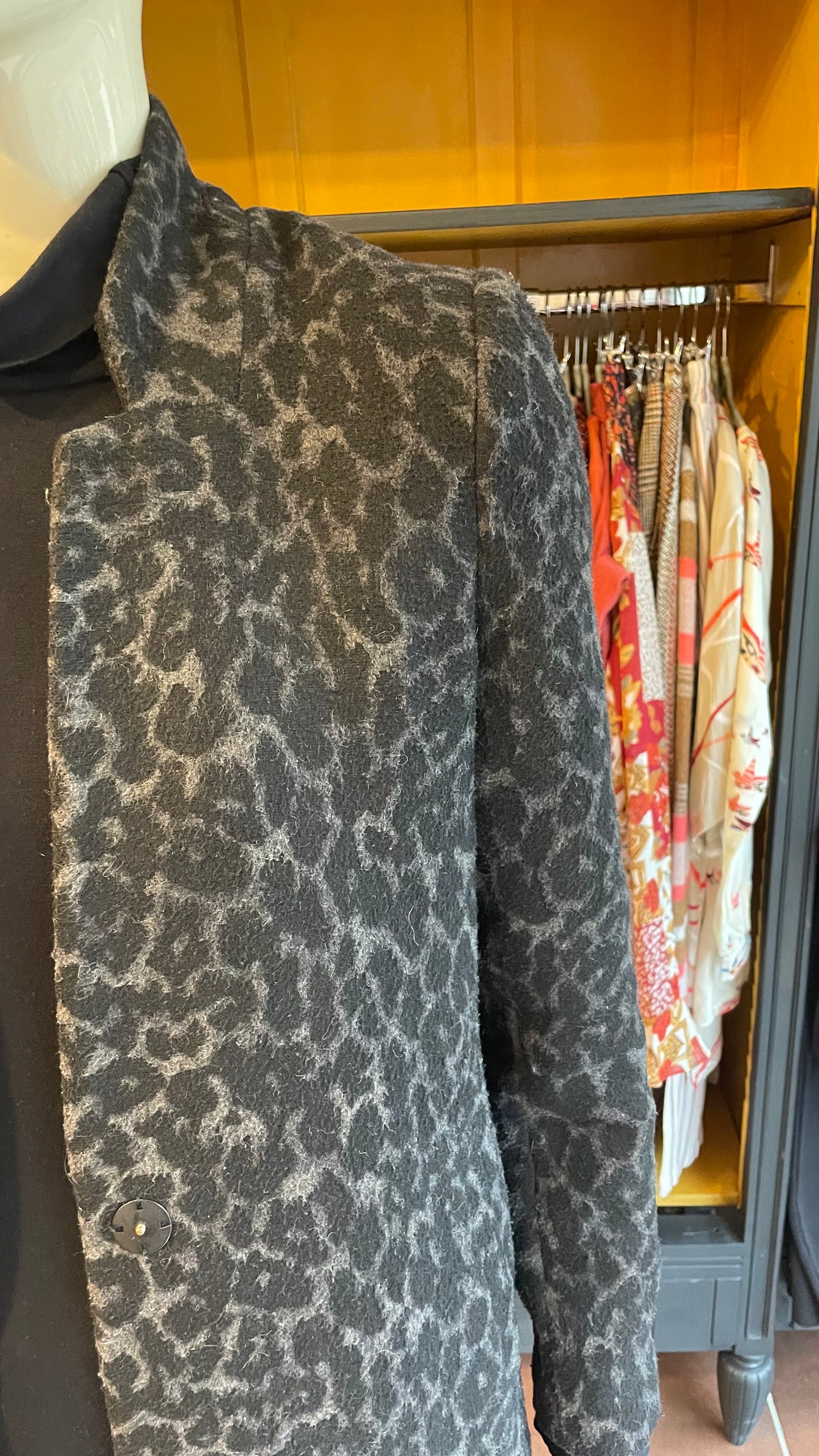 Manteau léopard - Camaïeu - S/36