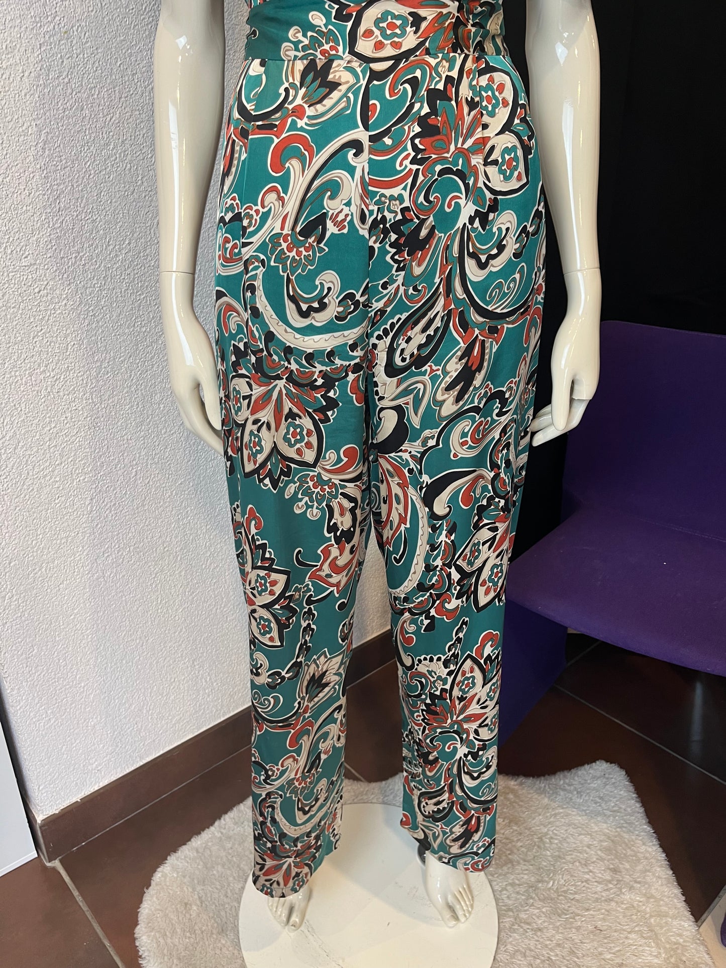 Combinaison pantalon imprimée - Chic&Jeune - S/36