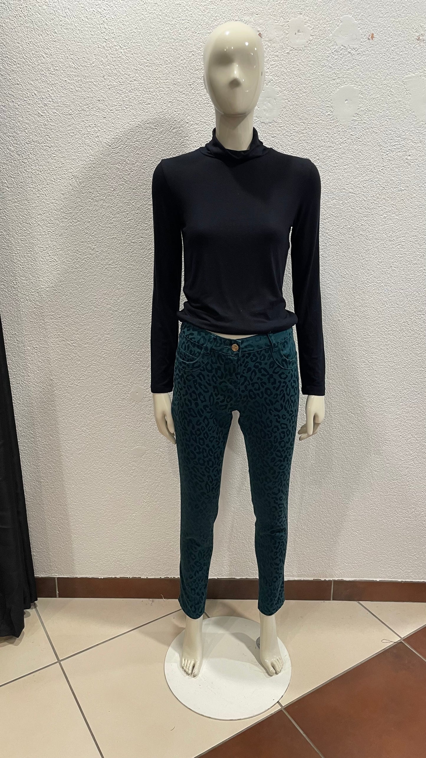 Pantalon slim léopard - Mosquitos - 36/S