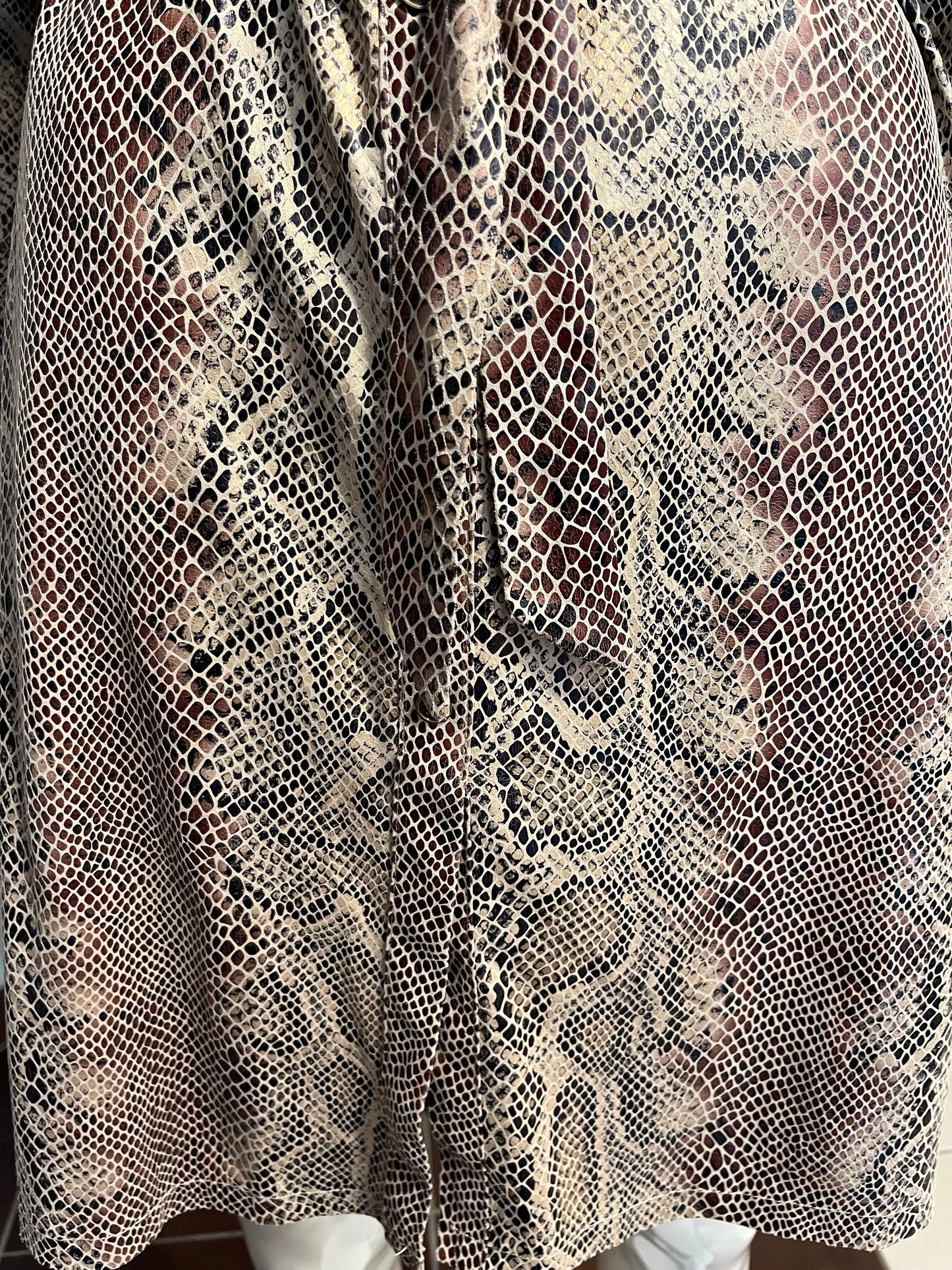 Robe imprimer piton - Ciminy - S/36