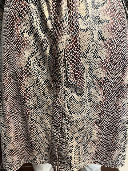 Robe imprimer piton - Ciminy - S/36