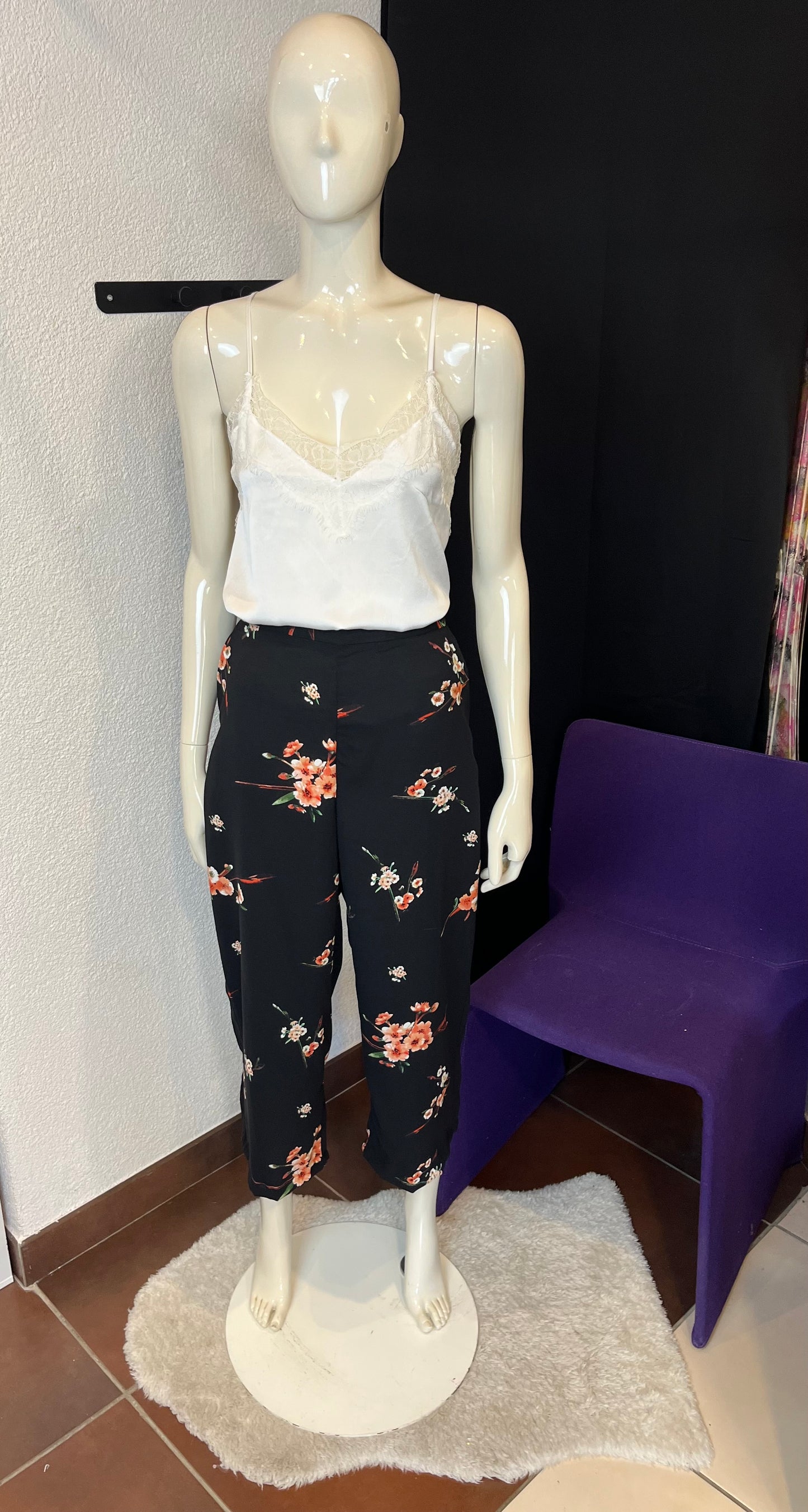 Pantalon imprimé 7ème - Only - L/40