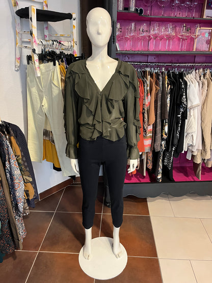 Blouse à volant - Boutique indépendante - L/40