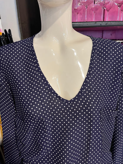 Blouse asymétrique - Jolt Gallano - L/XL. Fabriquée en France