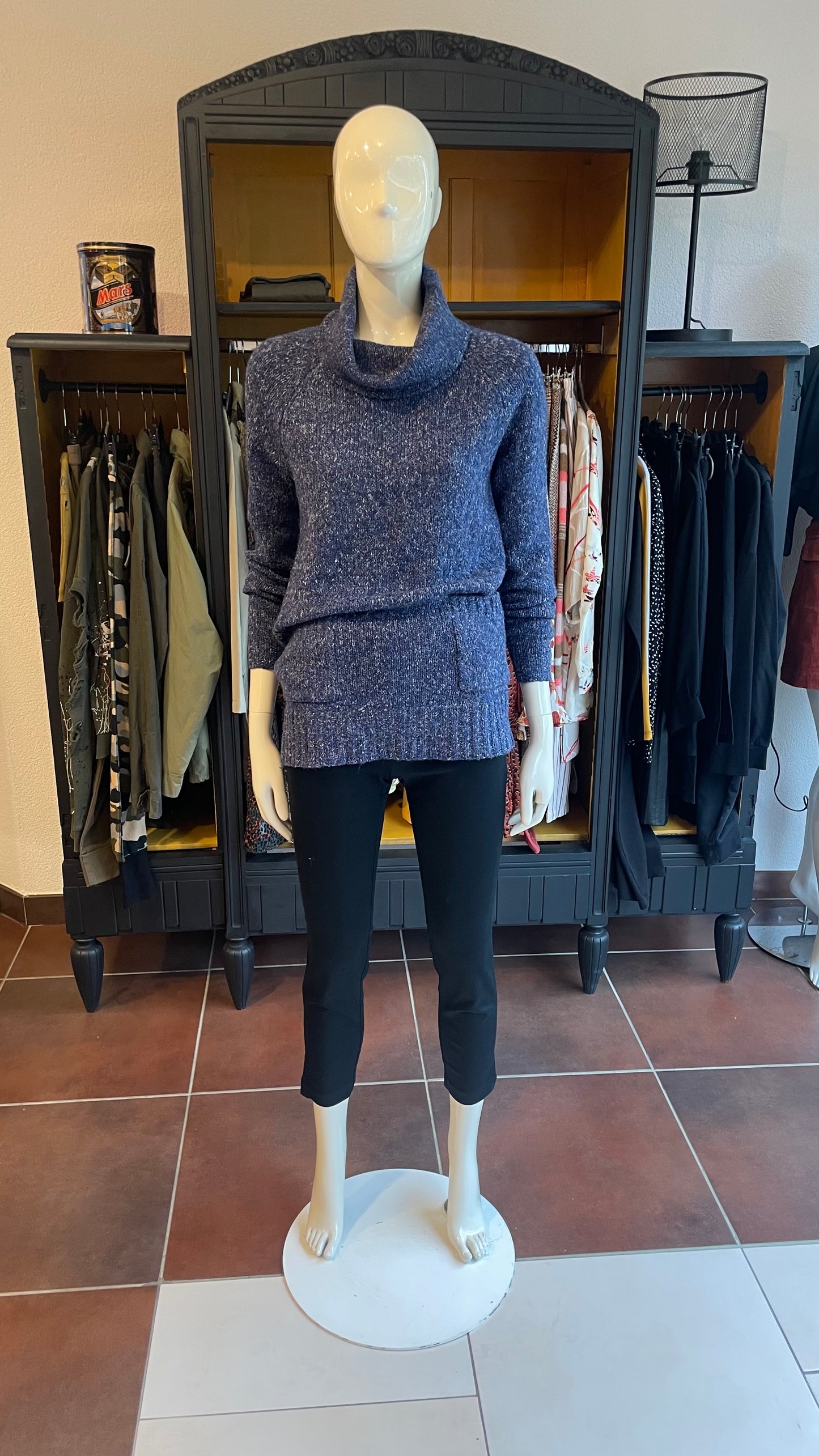 Pull long en maille - S/36
