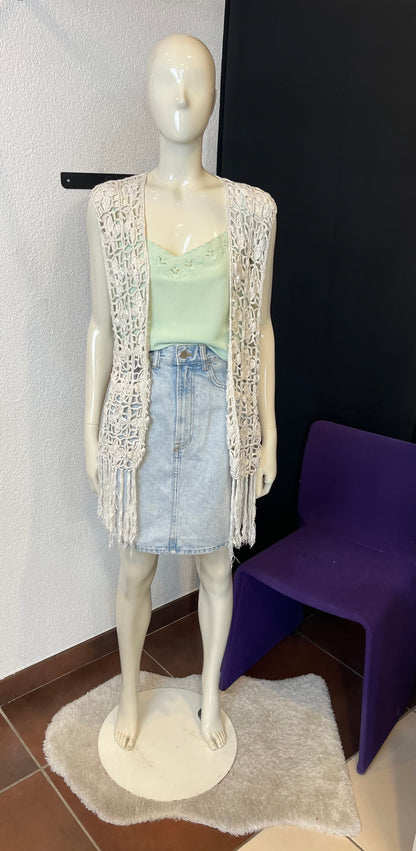Gilet en crochet - Vintage - TU