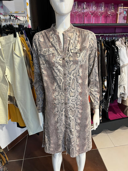 Robe imprimer piton - Ciminy - S/36