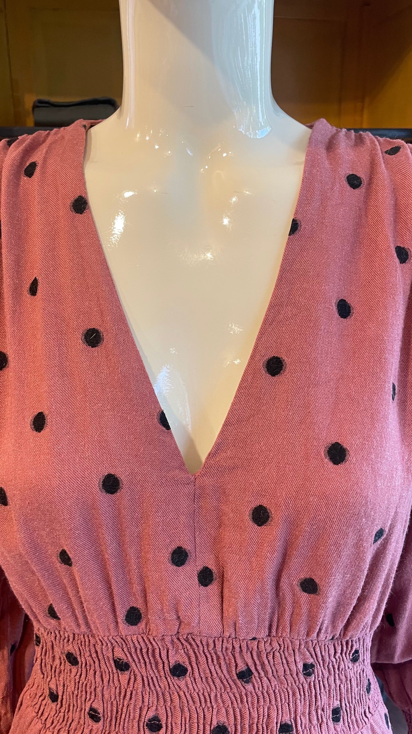 Robe à pois - Zara - XS/34