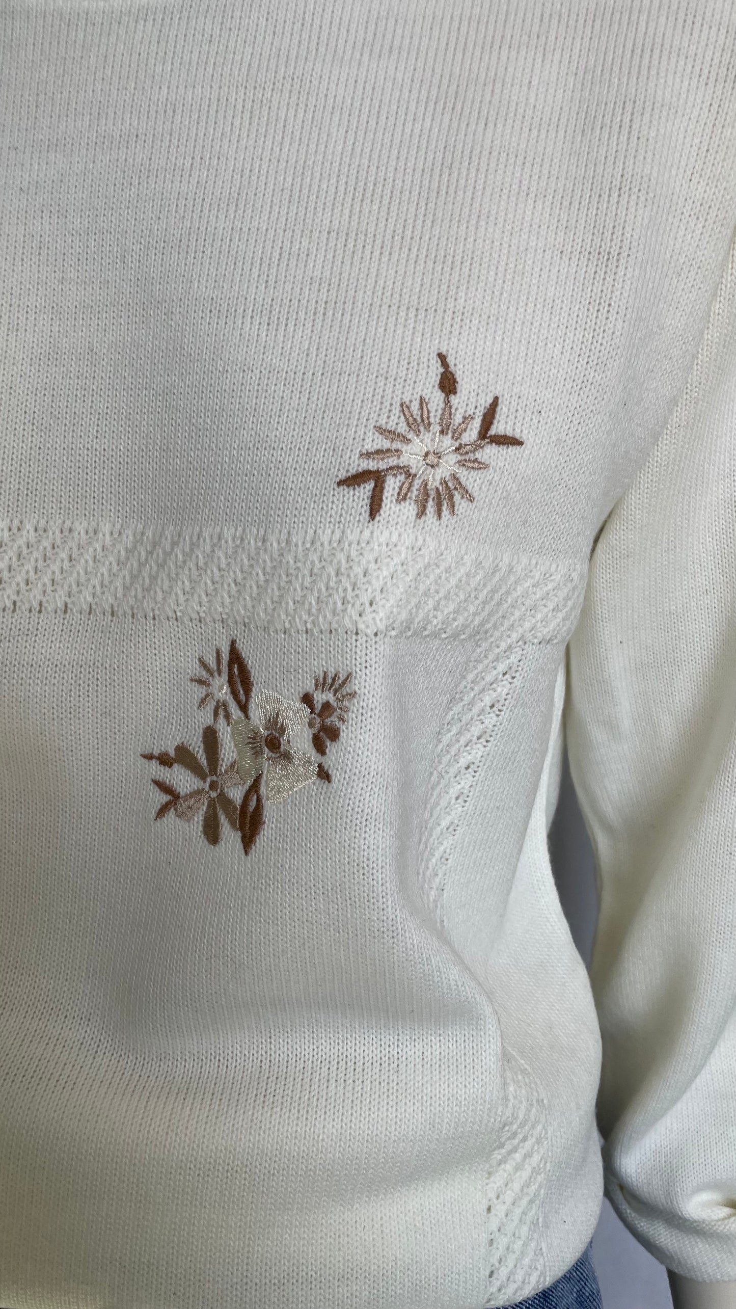 Pull en maille - Vintage - S. Fabriquée en France