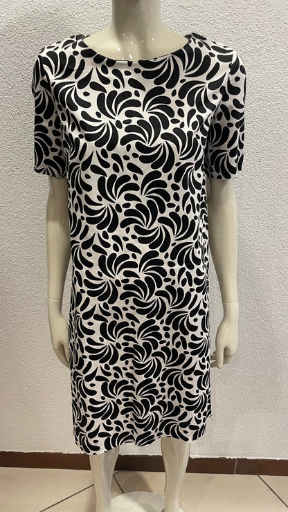Robe droite imprimée - Tex - 38/M