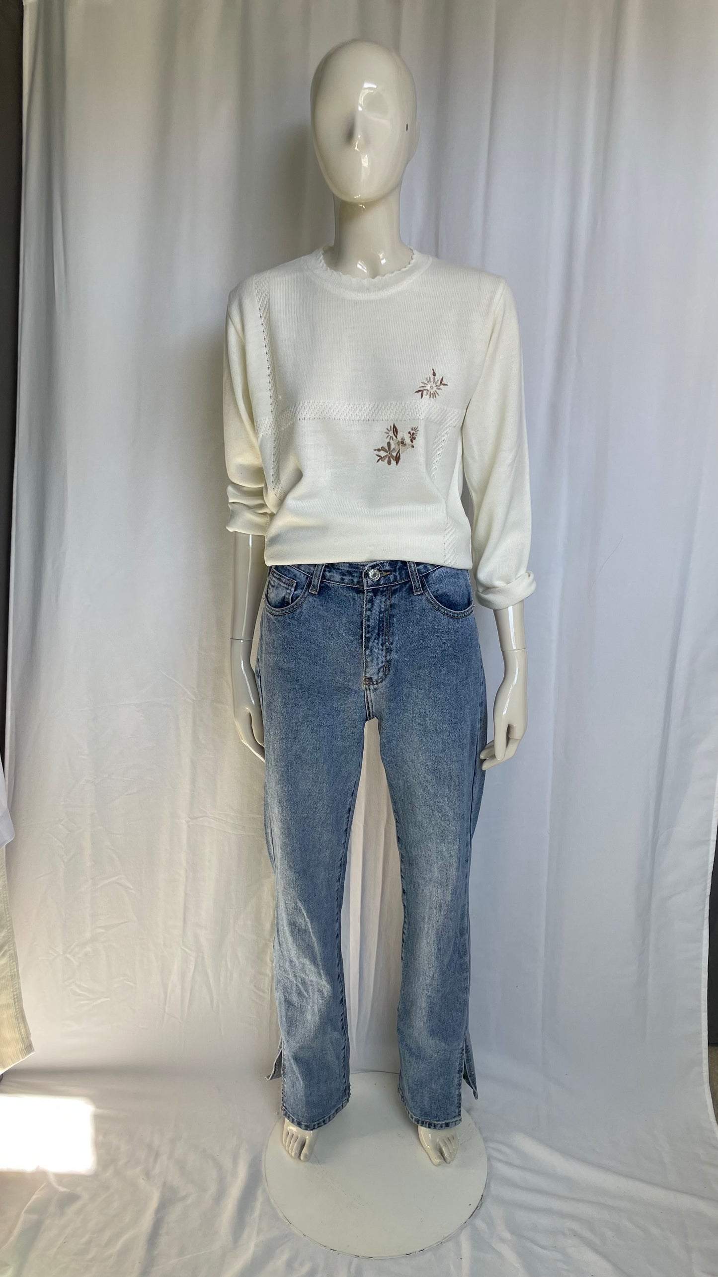 Pull en maille - Vintage - S. Fabriquée en France