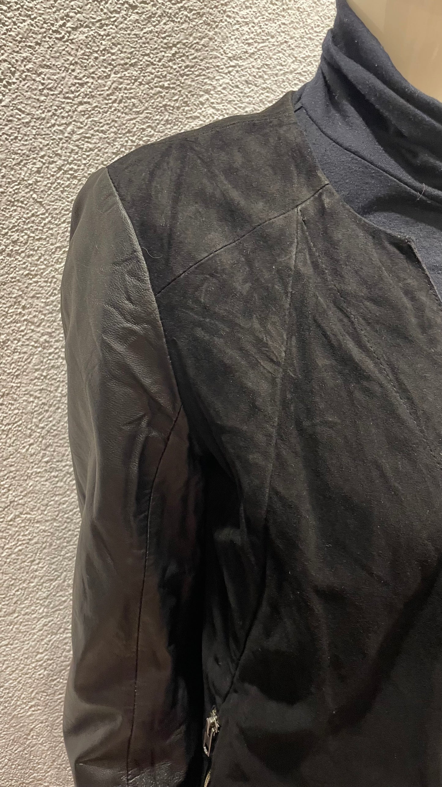 Veste en cuir - NafNaf - 36/S