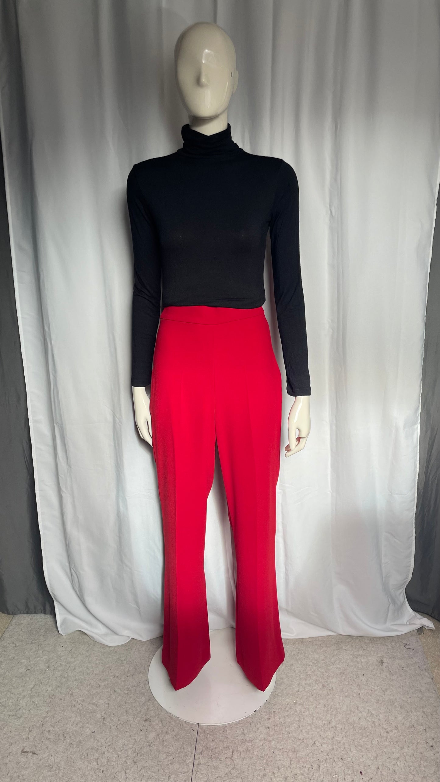 Pantalon large taille haute, Zara, taille XS