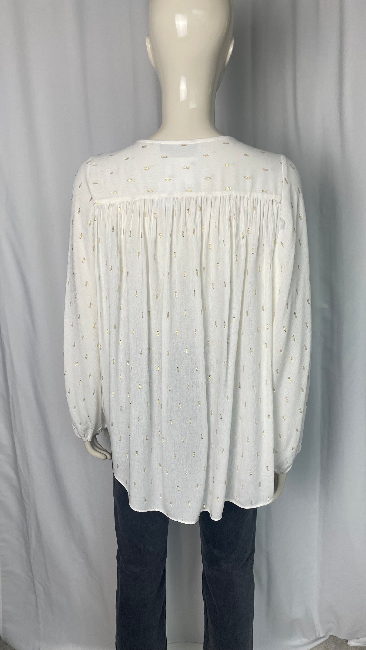 Blouse boutonnée, Zara, taille M